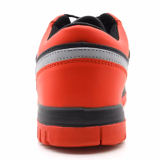 Zapatos de seguridad para el trabajo para mujer, suela de PU antideslizante, resistente al ácido y al aceite, con punta compuesta, a prueba de pinchazos, antiestáticos, impermeables, verificados por CE