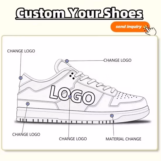 Zapatos de lona de las mujeres de los hombres del llano de la zapatilla de deporte casual clásica en blanco con cordones de la parte superior baja personalizada