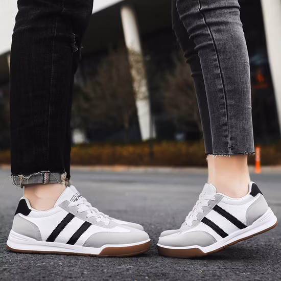 Confort Clásico Ante De Vaca Parte Superior Talón Plano Cordones Hombres Botas Zapatos Casuales